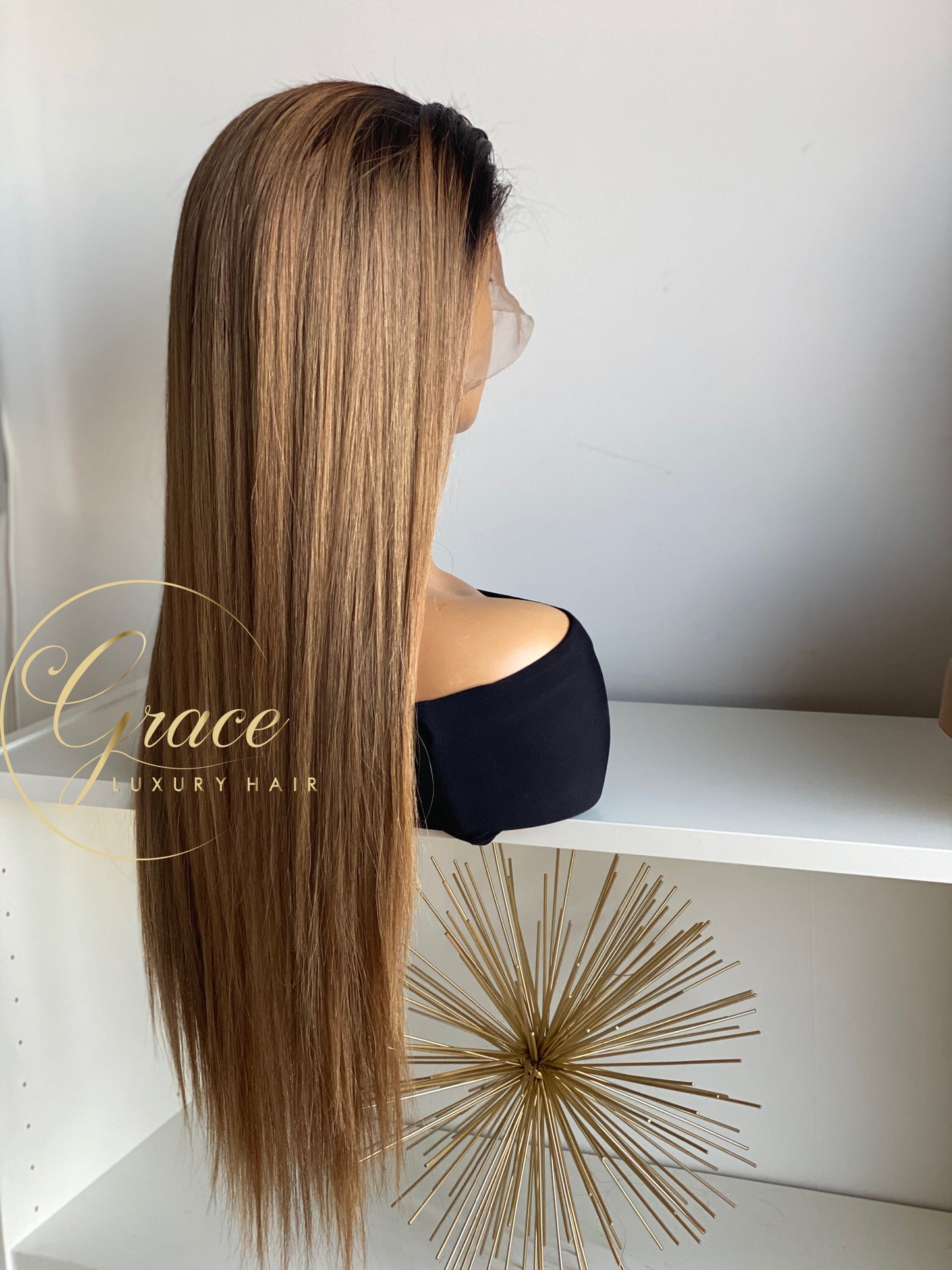 MEGAN UNIT -full lace blond sablé
